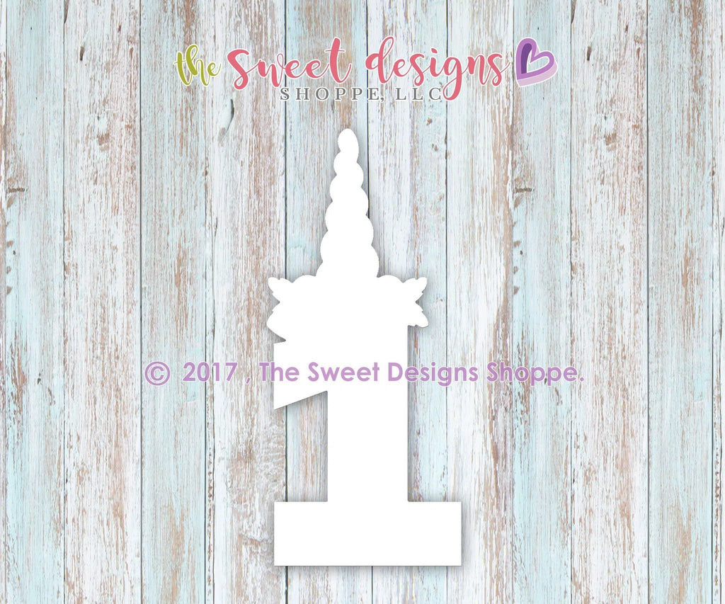 Cookie Cutters - One Unicorn v2- Cookie Cutter - The Sweet Designs Shoppe - TSDS - - ALL,Birthday,Cookie Cutter,fantasy,Fonts,Kids / Fantasy,lettering,number,Promocode