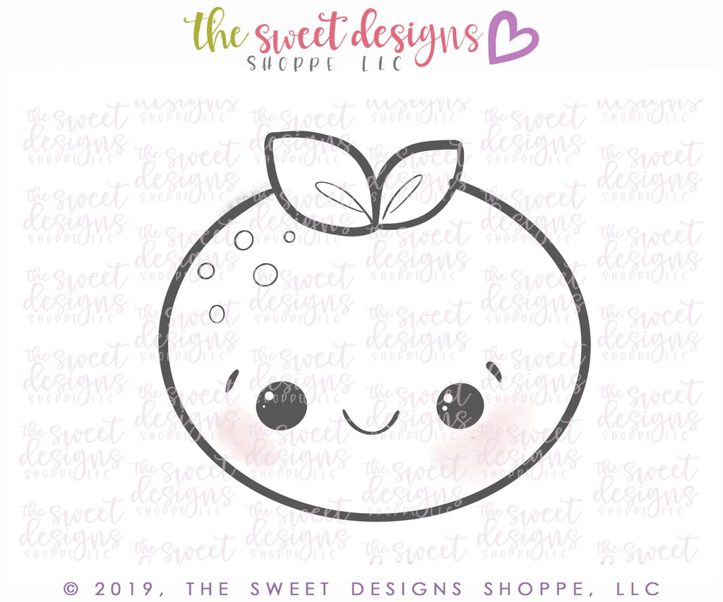 Cookie Cutters - Orange - Cookie Cutter - The Sweet Designs Shoppe - TSDS - - ALL,China,Chinese New Year,Cookie Cutter,Food,Food and Beverage,Food beverages,fruit,fruits,Fruits and Vegetables,Holiday,New Year,Promocode