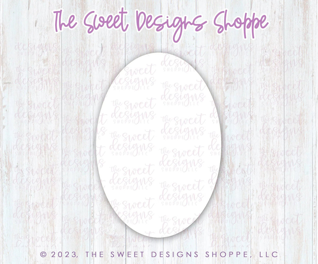Cookie Cutters - Oval - Cookie Cutter - Sweet Designs Shoppe - - ALL, basic, Basic Shapes, BasicShapes, oval, Promocode