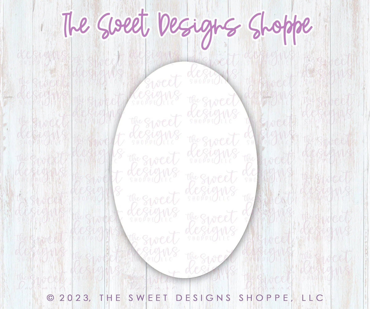 Cookie Cutters - Oval - Cookie Cutter - The Sweet Designs Shoppe - TSDS - - ALL,basic,Basic Shapes,BasicShapes,Cookie Cutter,oval,Promocode,STL