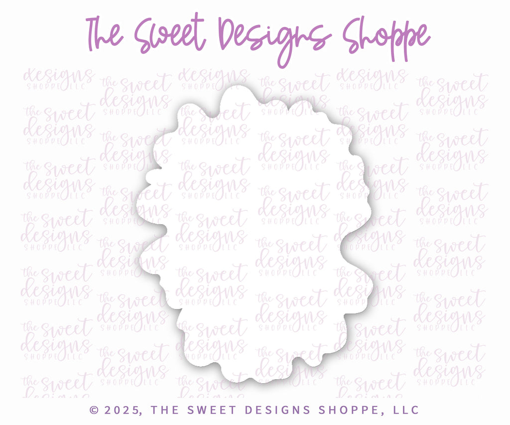 Cookie Cutters - Oval Daisy - Cookie Cutter - The Sweet Designs Shoppe - TSDS - - ALL,Cookie Cutter,Easter,Easter / Spring,Leaves,Leaves and Flowers,mother,mothers,Mothers Day,Nurse,Nurse Appreciation,Promocode,STL,Teacher,Teacher Appreciation,Trees Leaves and Flowers,valentine,Valentine's,Wedding,Woodlands Leaves and Flowers