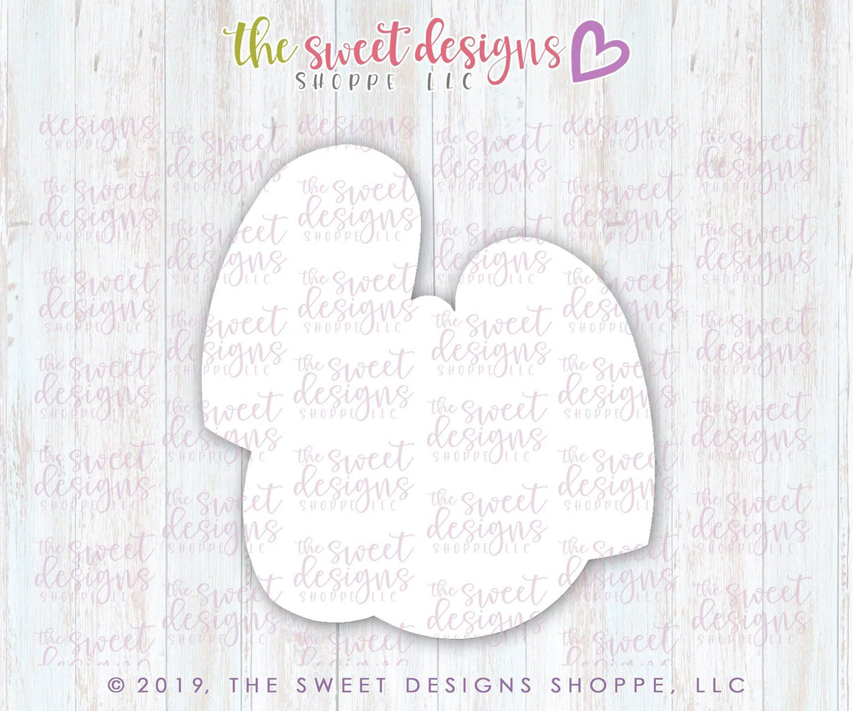Cookie Cutters - Pair of Mittens - Cookie Cutter - The Sweet Designs Shoppe - TSDS - - ALL,Christmas,Christmas / Winter,Christmas Cookies,clause,clothing,Clothing / Accessories,Cookie Cutter,Promocode,Santa,STL