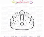 Cookie Cutters - Pan de Muerto - Cookie Cutter - The Sweet Designs Shoppe - TSDS - - ALL,Bread,coffee,Cookie Cutter,Day of the dead,Day of the Death,Dia de los Muertos,Dia de Muertos,Food,Food and Beverage,Food beverages,Mexico,Pan Dulce,Promocode,snack,STL,Sweet,Sweets