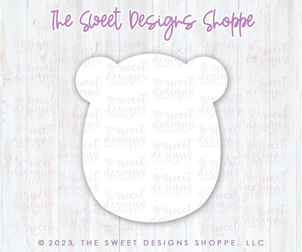 Cookie Cutters - Panda Bear Plush - Cookie Cutter - The Sweet Designs Shoppe - TSDS - - ALL,Animal,Animals,Baby / Kids,baby toys,Bear,Cookie Cutter,kid,kids,Kids / Fantasy,Plush,Promocode,STL,toy,toys,valentine,valentines,wobble,Wobbly