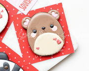 Cookie Cutters - Panda Bear Plush - Cookie Cutter - The Sweet Designs Shoppe - TSDS - - ALL,Animal,Animals,Baby / Kids,baby toys,Bear,Cookie Cutter,kid,kids,Kids / Fantasy,Plush,Promocode,STL,toy,toys,valentine,valentines,wobble,Wobbly