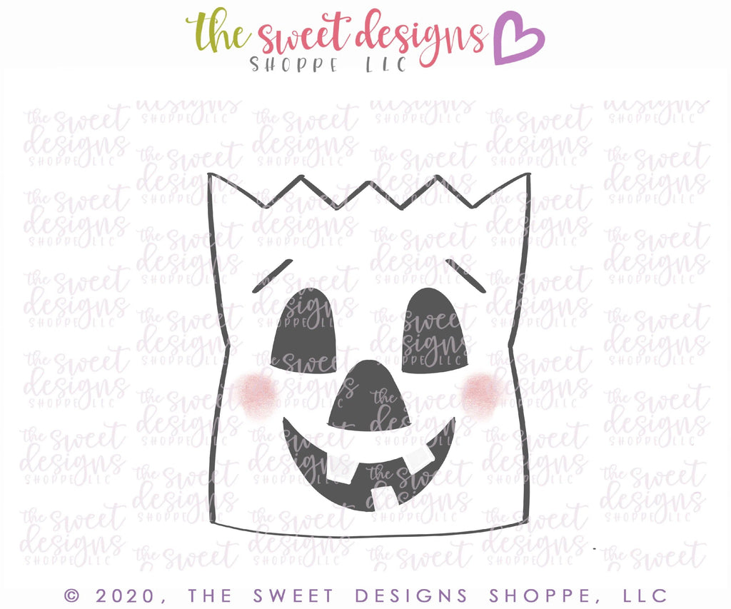 Cookie Cutters - Paper Treat Bag - Cookie Cutter - The Sweet Designs Shoppe - TSDS - - ALL,Cookie Cutter,fall,Fall / Halloween,Fall / Thanksgiving,halloween,kitty,Promocode,Pumpkin,trick or treat
