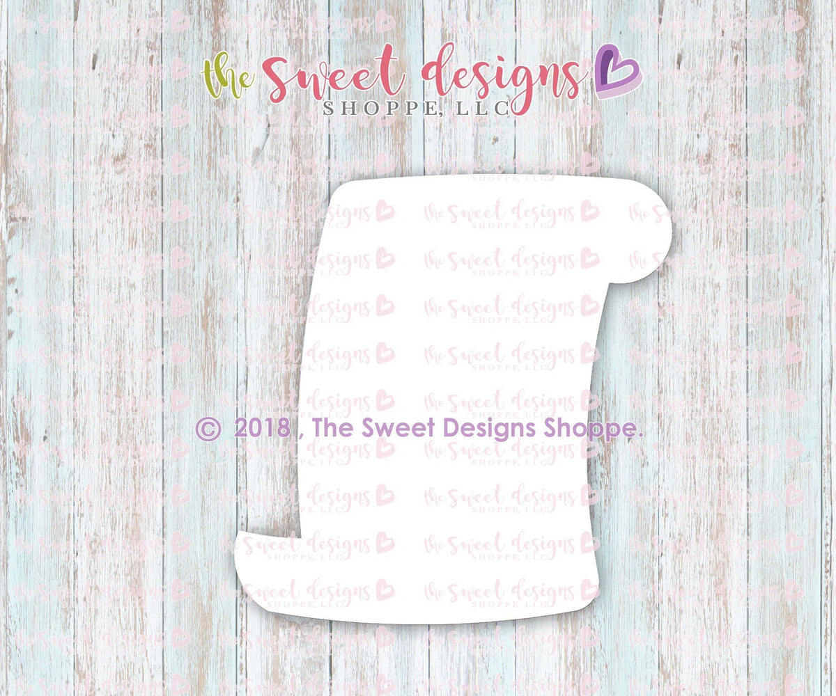 Cookie Cutters - Papyrus / Diploma - Cookie Cutter - The Sweet Designs Shoppe - TSDS - - ALL,beach,Cookie Cutter,Promocode,School,STL,summer,under the sea
