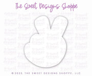 Cookie Cutters - Peace Out - Cookie Cutter - The Sweet Designs Shoppe - TSDS - - ALL,Cookie Cutter,Grad,Graduation,graduations,groovy,Love,peace and love,Promocode,School / Graduation,STL