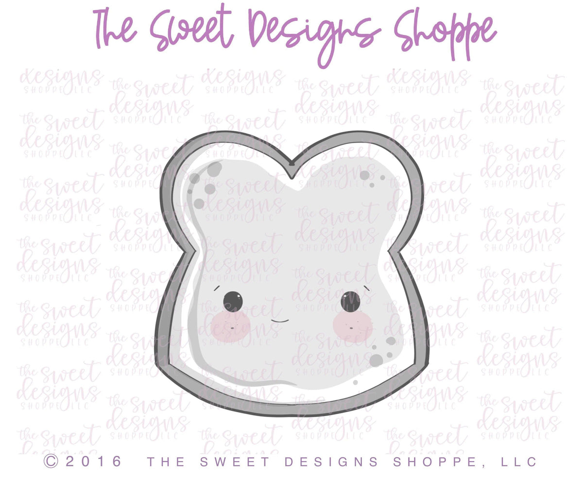 Cookie Cutters - Peanut Butter Bread v2- Cookie Cutter - The Sweet Designs Shoppe - TSDS - - ALL,Bread,Cookie Cutter,Cute couple,Cute Couples,Food,Food & Beverages,Food and Beverage,Promocode,v2,Valentines