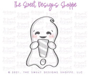 Cookie Cutters - Peeking Ghost! - Cookie Cutter - The Sweet Designs Shoppe - TSDS - - ALL,Boo,Cookie Cutter,Ghost,halloween,Promocode,STL