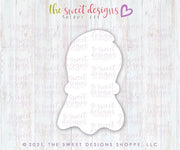 Cookie Cutters - Peeking Ghost! - Cookie Cutter - The Sweet Designs Shoppe - TSDS - - ALL,Boo,Cookie Cutter,Ghost,halloween,Promocode,STL