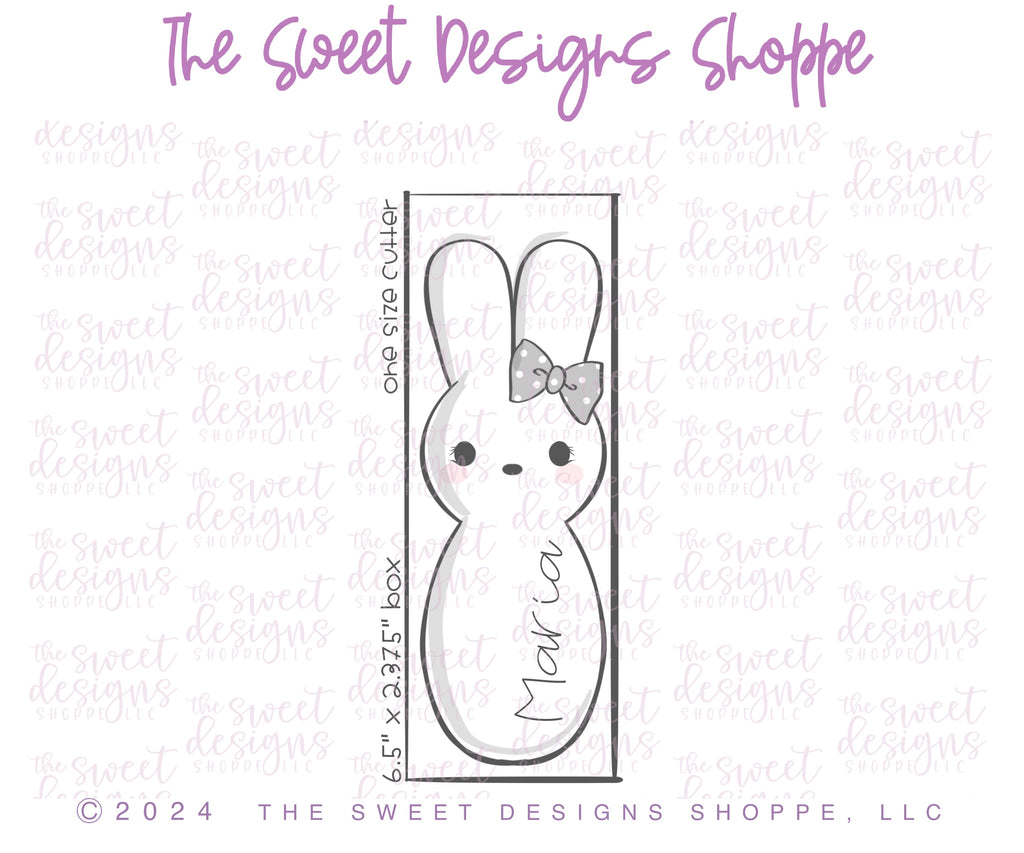 Cookie Cutters - Peeps Long and Skinny Cookie Cutters Set - Set of 2 - Cookie Cutters - The Sweet Designs Shoppe - TSDS - - ALL,Animal,Animals,Animals and Insects,bunny,Cookie Cutter,Easter,Easter / Spring,Mini Sets,Promocode,regular sets,set,STL