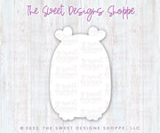 Cookie Cutters - Penguin with Heart Headband- Cookie Cutter - The Sweet Designs Shoppe - TSDS - - ALL,Animal,Animals,Christmas,Christmas / Winter,Christmas Cookies,Cookie Cutter,modern,Promocode,STL,valentine,valentines