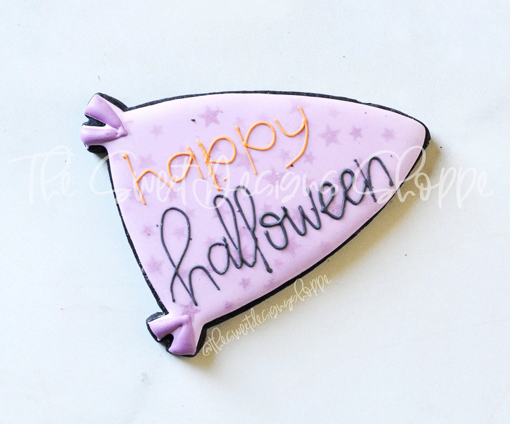 Cookie Cutters - Pennant - Cookie Cutter - The Sweet Designs Shoppe - TSDS - - ALL,Birthday,Cookie Cutter,halloween,kids,Kids / Fantasy,Misc,Miscelaneous,Miscellaneous,New Year,Promocode,sport,sports