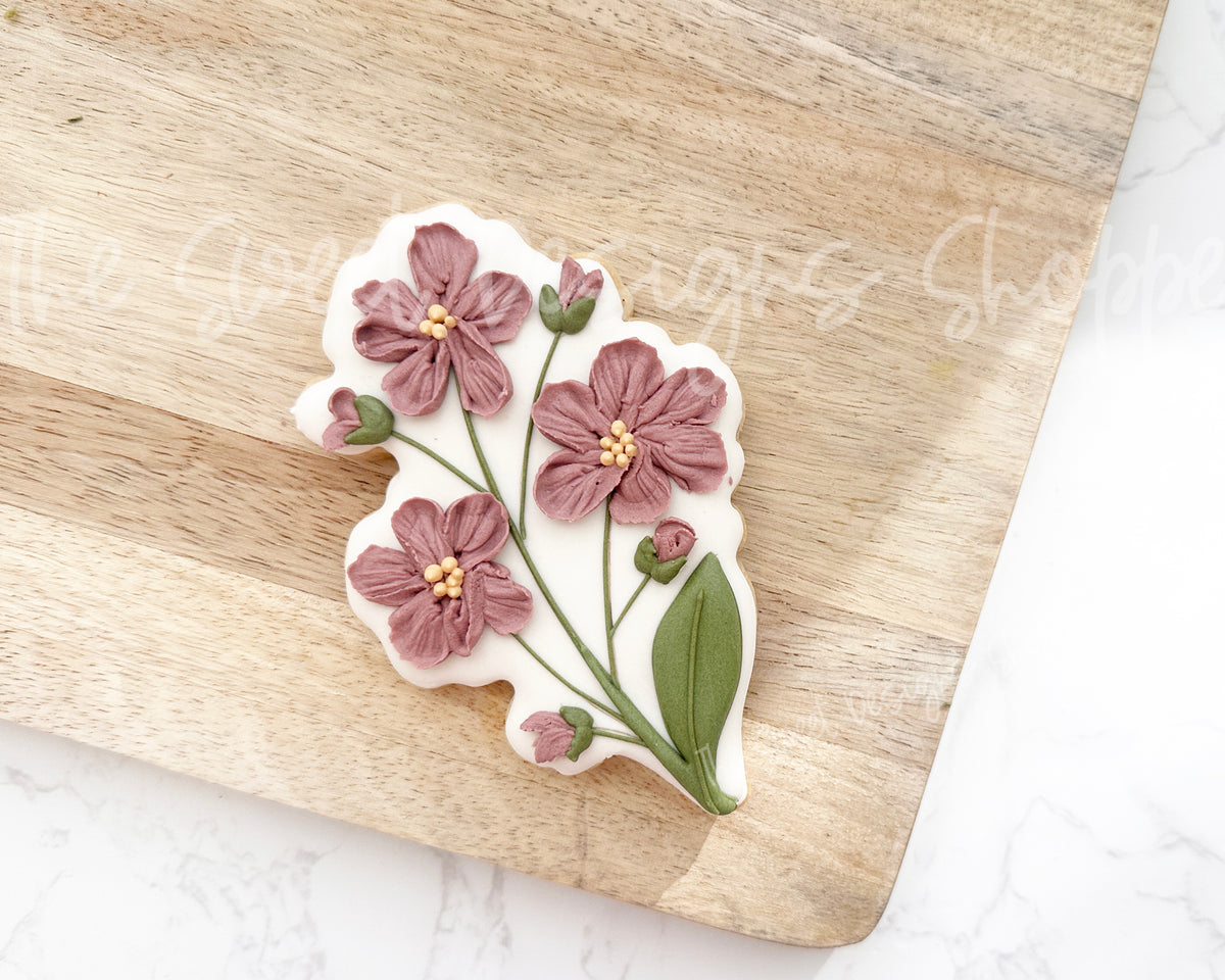 Cookie Cutters - Periwinkle Bouquet - Cookie Cutter - The Sweet Designs Shoppe - TSDS - - ALL,Cookie Cutter,Leaves,Leaves and Flowers,mother,mothers,Mothers Day,Nature,Nurse,Nurse Appreciation,Promocode,STL,Teacher,Teacher Appreciation,Trees Leaves and Flowers,valentine,Valentine's,Wedding,Wedding Favors,Woodlands Leaves and Flowers
