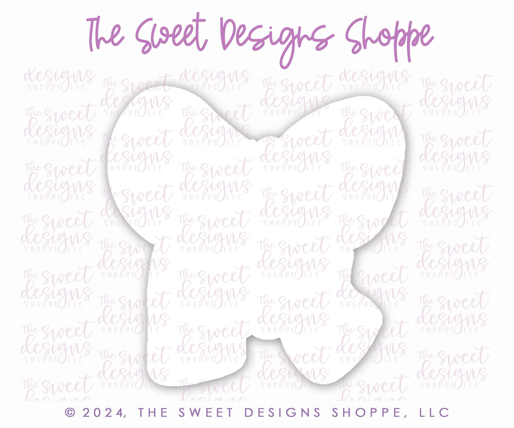 Cookie Cutters - Personalized Bow - Cookie Cutter - The Sweet Designs Shoppe - - Accesories,Accessories,accessory,ALL,Baby / Kids,ballet,Birthday,Bow,bows,Christmas,Clothing / Accessories,Cookie Cutter,kids,Kids / Fantasy,new,Promocode,STL,valentine,Valentines,Wedding