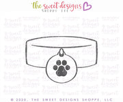 Cookie Cutters - Pet Collar - Cookie Cutter - The Sweet Designs Shoppe - TSDS - - Accesories,Accessories,accessory,ALL,Animal,Animals,Animals and Insects,Cookie Cutter,dog,pet,Promocode,STL