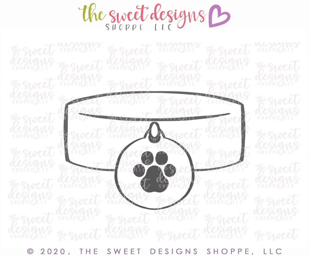 Cookie Cutters - Pet Collar - Cookie Cutter - The Sweet Designs Shoppe - - Accesories, Accessories, accessory, ALL, Animal, Animals, Animals and Insects, Cookie Cutter, dog, pet, Promocode