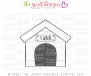 Cookie Cutters - Pet House - Cookie Cutter - The Sweet Designs Shoppe - TSDS - - ALL,Animal,animal plaque,Animals,Animals and Insects,Cookie Cutter,dog,home,house,Misc,Miscelaneous,Miscellaneous,pet,Promocode,STL
