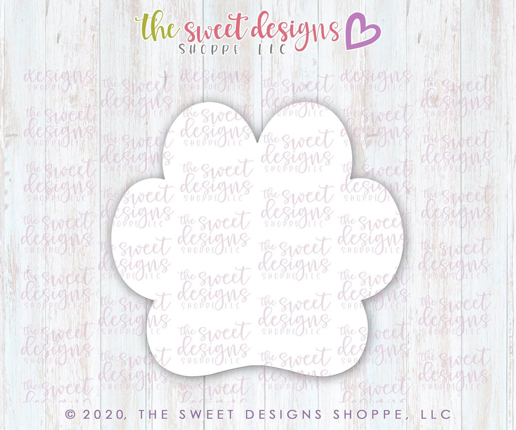 Cookie Cutters - Pet Paw - Cookie Cutter - The Sweet Designs Shoppe - TSDS - - ALL,Animal,Animals,Animals and Insects,Cookie Cutter,dog,pet,Promocode,STL