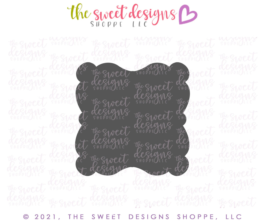 Cookie Cutters - Picture Frame Plaque v2 - Cookie Cutter - Sweet Designs Shoppe - - ALL, Cookie Cutter, Customize, Plaque, Promocode, School