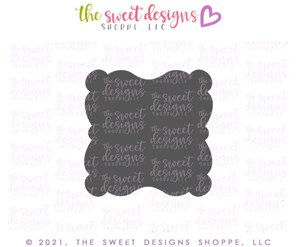 Cookie Cutters - Picture Frame Plaque v2 - Cookie Cutter - The Sweet Designs Shoppe - - ALL, Cookie Cutter, Customize, Plaque, Promocode, School