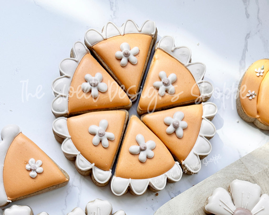 Cookie Cutters - Pie Slice Frosted Cracker - Cookie Cutter - The Sweet Designs Shoppe - TSDS - - ALL,Autumn,Cookie Cutter,cracker,Fall,Fall / Halloween,Fall / Thanksgiving,Food,Food & Beverages,Frosted Cracker,Halloween,Pie,Promocode,Pumpkin,Pumpkin Spice,STL,thanksgiving