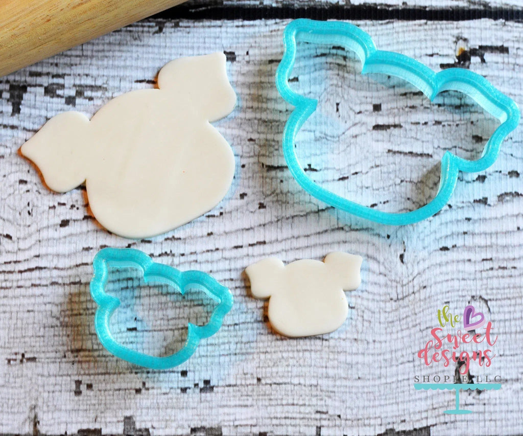 Cookie Cutters - Pig Face v2- Cookie Cutter - The Sweet Designs Shoppe - - ALL, Animal, Animals, Cookie Cutter, Far, Pig, Promocode