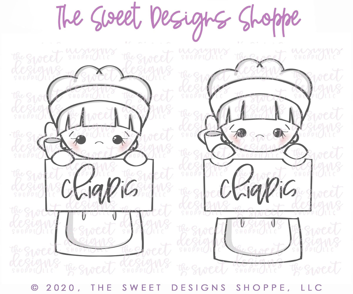 Cookie Cutters - Pilgrim Girl Set - Cookie Cutters - The Sweet Designs Shoppe - TSDS - - ALL,Cookie Cutter,Fall / Thanksgiving,Mini Set,Mini Sets,Promocode,regular sets,set,sets,thanksgiving