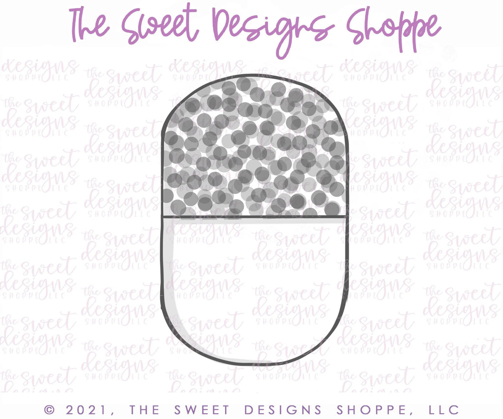 Cookie Cutters - Pill - Cookie Cutter - The Sweet Designs Shoppe - - 2019, ALL, Cookie Cutter, Doctor, MEDICAL, MEDICINE, NURSE, NURSE APPRECIATION, Promocode