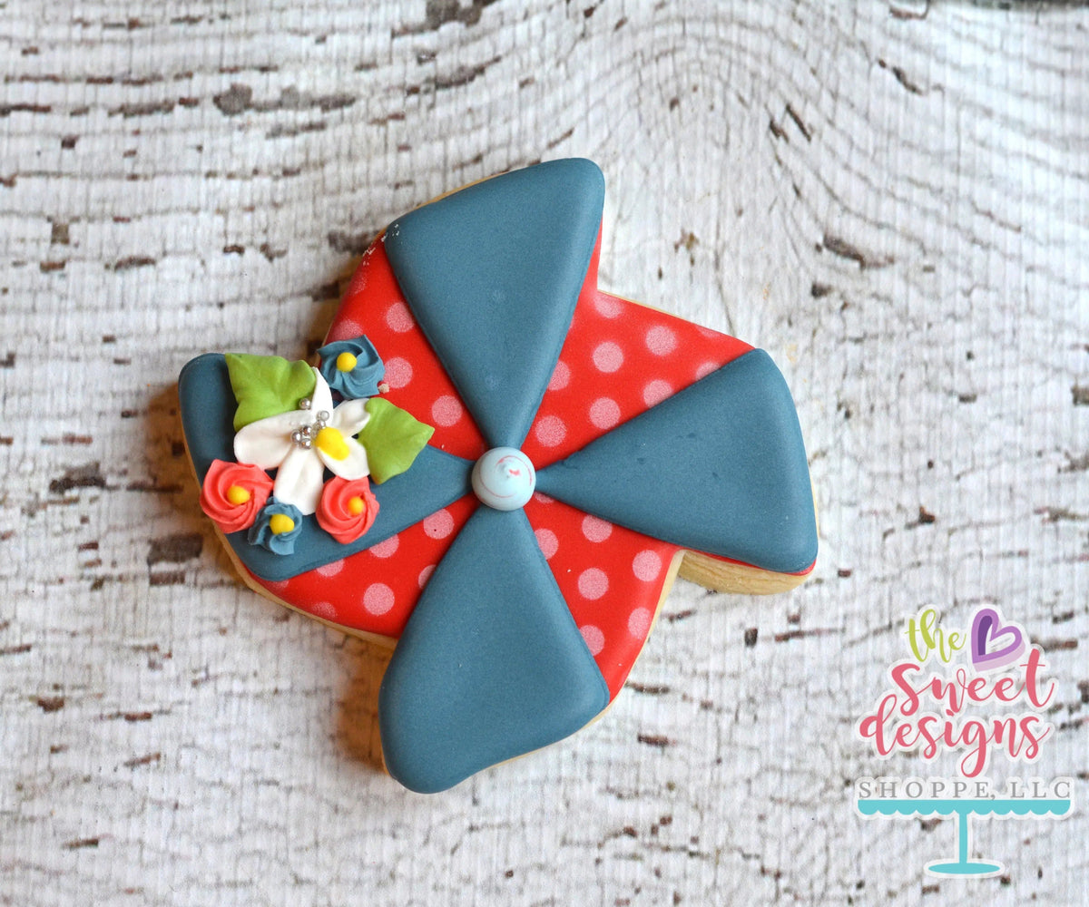 Cookie Cutters - Pinwheel - Cookie Cutter - The Sweet Designs Shoppe - TSDS - - 4th,4th July,4th of July,ALL,America,Birthday,Cookie Cutter,fourth of July,Independence,patriotic,Patriotric,Promocode,STL,USA