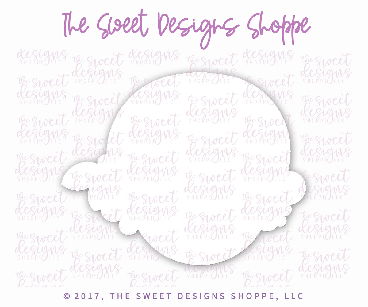 Cookie Cutters - Pirate Boy Face With Bandana Samuel - Cookie Cutter - The Sweet Designs Shoppe - TSDS - - ALL,beach,Cookie Cutter,Fantasy,Promocode,STL,summer,under the sea