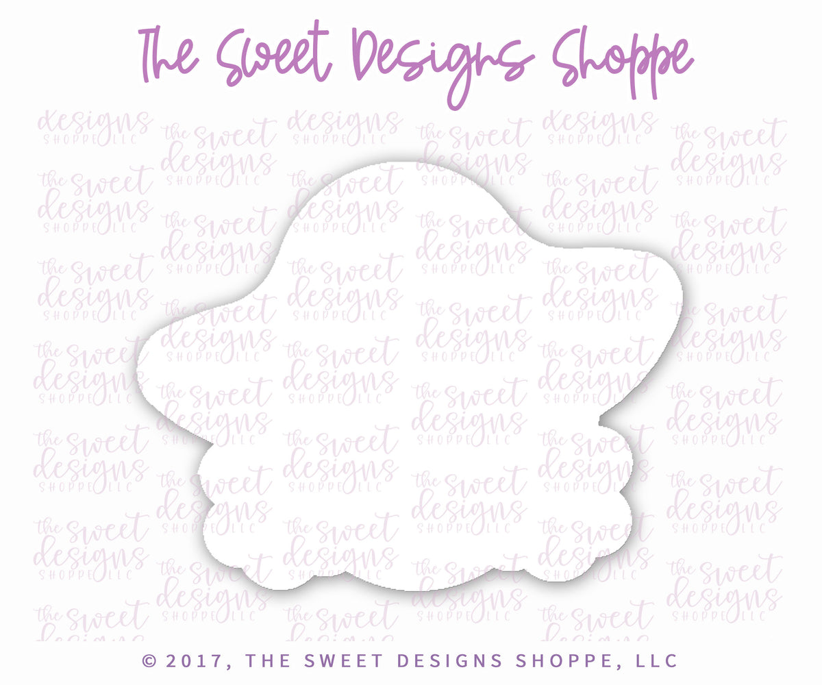 Cookie Cutters - Pirate Girl Face With Hat - Cookie Cutter - The Sweet Designs Shoppe - TSDS - - ALL,beach,Cookie Cutter,Fantasy,pool,Promocode,R,STL,summer,under the sea