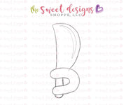 Cookie Cutters - Pirate Sword - Cookie Cutter - The Sweet Designs Shoppe - TSDS - - ALL,beach,Cookie Cutter,Fantasy,Miscellaneous,Promocode,STL,summer,under the sea