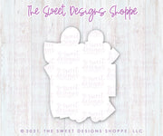 Cookie Cutters - Plaque and Whale Set - Whale you be mine - 2 Piece Set Cookie Cutters - The Sweet Designs Shoppe - TSDS - - ALL,Animal,Animals,Animals and Insects,Cookie Cutter,Mini Set,Mini Sets,Promocode,regular sets,set,sets,Summer,under the sea,valentine,valentines