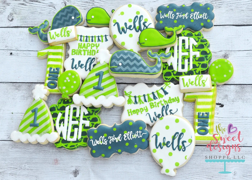 Cookie Cutters - Plaque One Rectangular v2- Cookie Cutter - The Sweet Designs Shoppe - TSDS - - ALL,Cookie Cutter,Customize,Plaque,Promocode