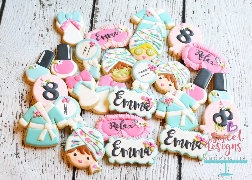 Cookie Cutters - Plaque Three Long v2- Cookie Cutter - The Sweet Designs Shoppe - TSDS - - ALL,Cookie Cutter,Customize,Love,Miscelaneous,Plaque,Plaques,PLAQUES HANDLETTERING,Promocode,SPA