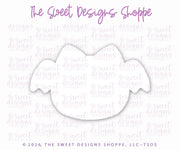 Cookie Cutters - Plush Bat - Cookie Cutter - The Sweet Designs Shoppe - TSDS - - ALL,Animal,Animals,Cookie Cutter,halloween,Promocode,STL