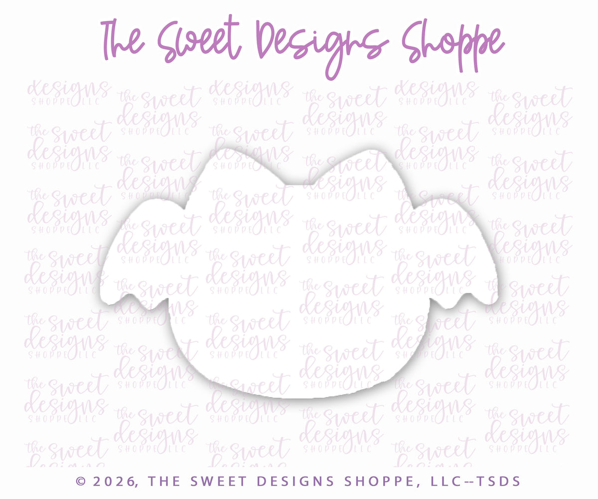 Cookie Cutters - Plush Bat - Cookie Cutter - The Sweet Designs Shoppe - TSDS - - ALL,Animal,Animals,Cookie Cutter,halloween,Promocode,STL