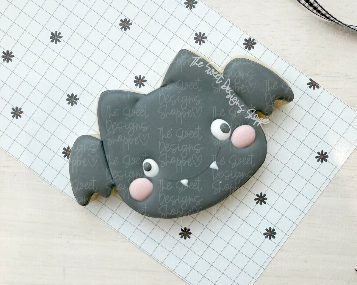 Cookie Cutters - Plush Bat - Cookie Cutter - The Sweet Designs Shoppe - TSDS - - ALL,Animal,Animals,Cookie Cutter,halloween,Promocode,STL