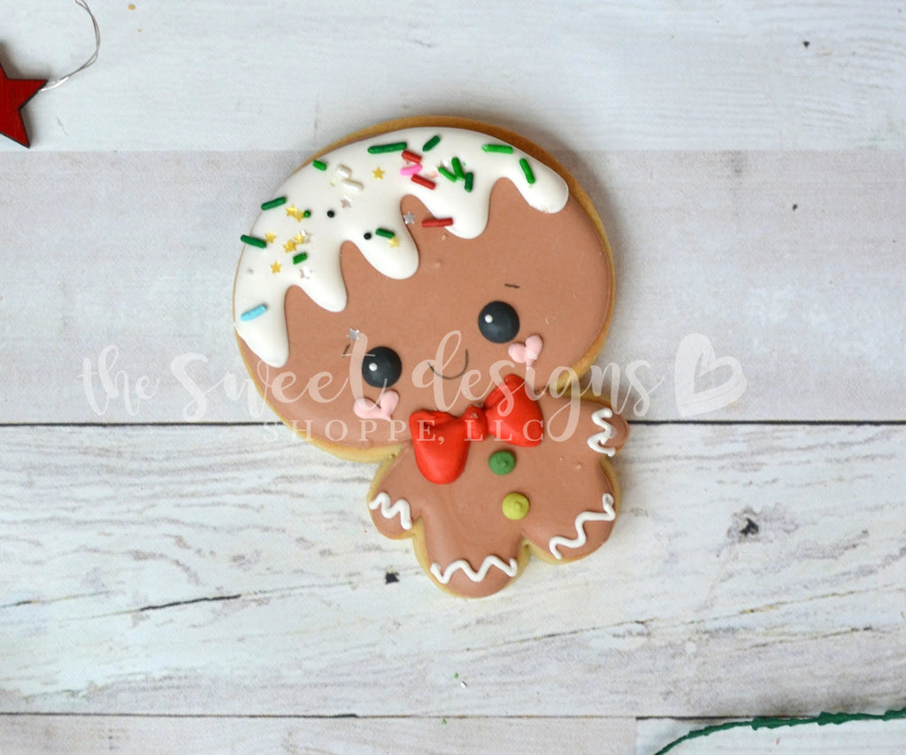 Cookie Cutters - Plush Gingerboy - Cutter - Sweet Designs Shoppe - - 2018, ALL, Christmas, Christmas / Winter, ChristmasTop15, Cookie Cutter, Food, Food & Beverages, Ginger boy, Ginger bread, Ginger girl, gingerbread, gingerbread man, Promocode, Sweets