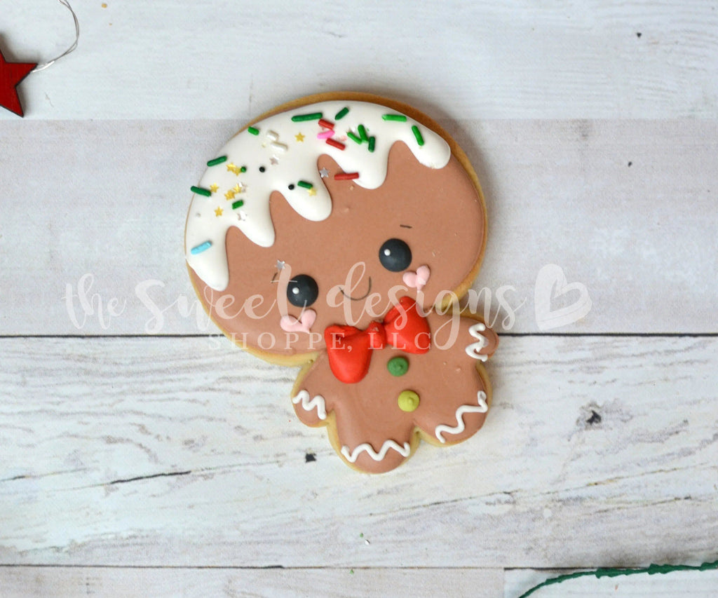 Cookie Cutters - Plush Gingerboy - Cookie Cutter - The Sweet Designs Shoppe - TSDS - - ALL,Christmas,Christmas / Winter,ChristmasTop15,Cookie Cutter,Food,Food & Beverages,Ginger boy,Ginger bread,Ginger girl,gingerbread,gingerbread man,Promocode,STL,Sweets
