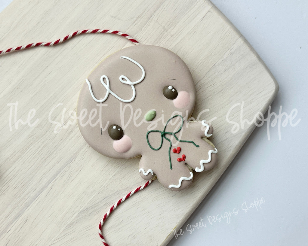Cookie Cutters - Plush Gingerboy - Cookie Cutter - The Sweet Designs Shoppe - TSDS - - ALL,Christmas,Christmas / Winter,ChristmasTop15,Cookie Cutter,Food,Food & Beverages,Ginger boy,Ginger bread,Ginger girl,gingerbread,gingerbread man,Promocode,STL,Sweets