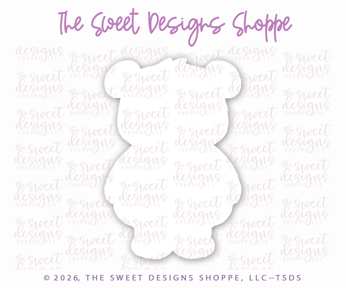 Cookie Cutters - Plush Halloween Bear - Cookie Cutter - The Sweet Designs Shoppe - TSDS - - ALL,Animal,Animals,Cookie Cutter,halloween,Promocode,STL