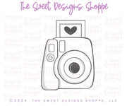 Cookie Cutters - Polaroid Modern Camera - Cookie Cutter - The Sweet Designs Shoppe - TSDS - - ALL,camara,camera,Cookie Cutter,Love,Miscellaneous,Polaroid Camara,Polaroid Modern Camera,Promocode,STL,valenteine,valentine,Valentines,Valentines 2026