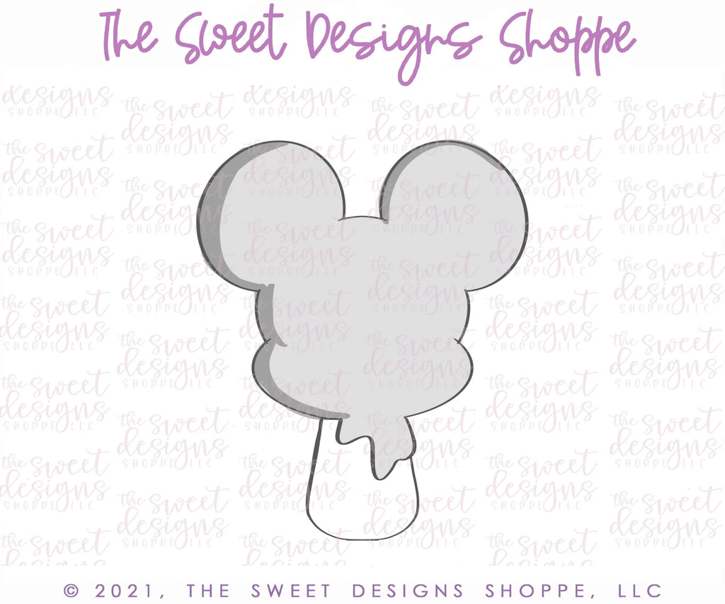 Cookie Cutters - Popsicle Theme Park Snack - Cookie Cutter - Sweet Designs Shoppe - - ALL, Birthday, Cookie Cutter, Food, Food and Beverage, Food beverages, kids, Kids / Fantasy, mouse, Promocode, summer, Sweet, Sweets, Theme Park, Travel