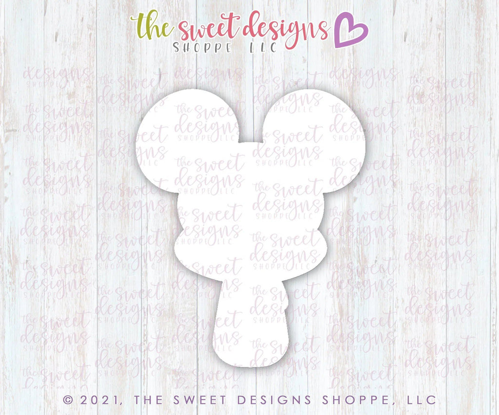 Cookie Cutters - Popsicle Theme Park Snack - Cookie Cutter - The Sweet Designs Shoppe - TSDS - - ALL,Birthday,Cookie Cutter,Food,Food and Beverage,Food beverages,kids,Kids / Fantasy,mouse,Promocode,STL,summer,Sweet,Sweets,Theme Park,Travel