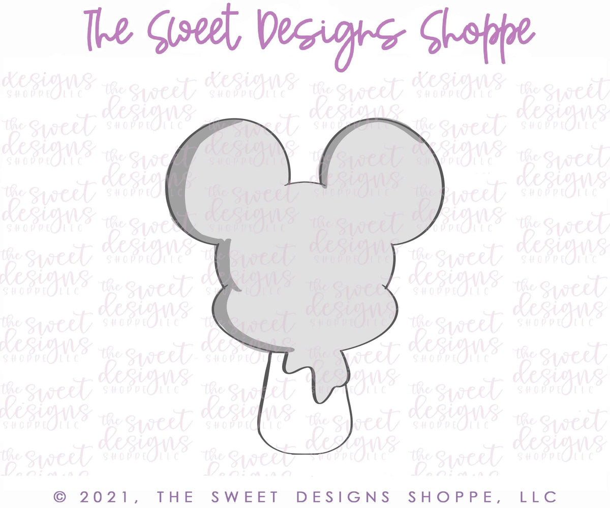 Cookie Cutters - Popsicle Theme Park Snack - Cookie Cutter - The Sweet Designs Shoppe - TSDS - - ALL,Birthday,Cookie Cutter,Food,Food and Beverage,Food beverages,kids,Kids / Fantasy,mouse,Promocode,STL,summer,Sweet,Sweets,Theme Park,Travel