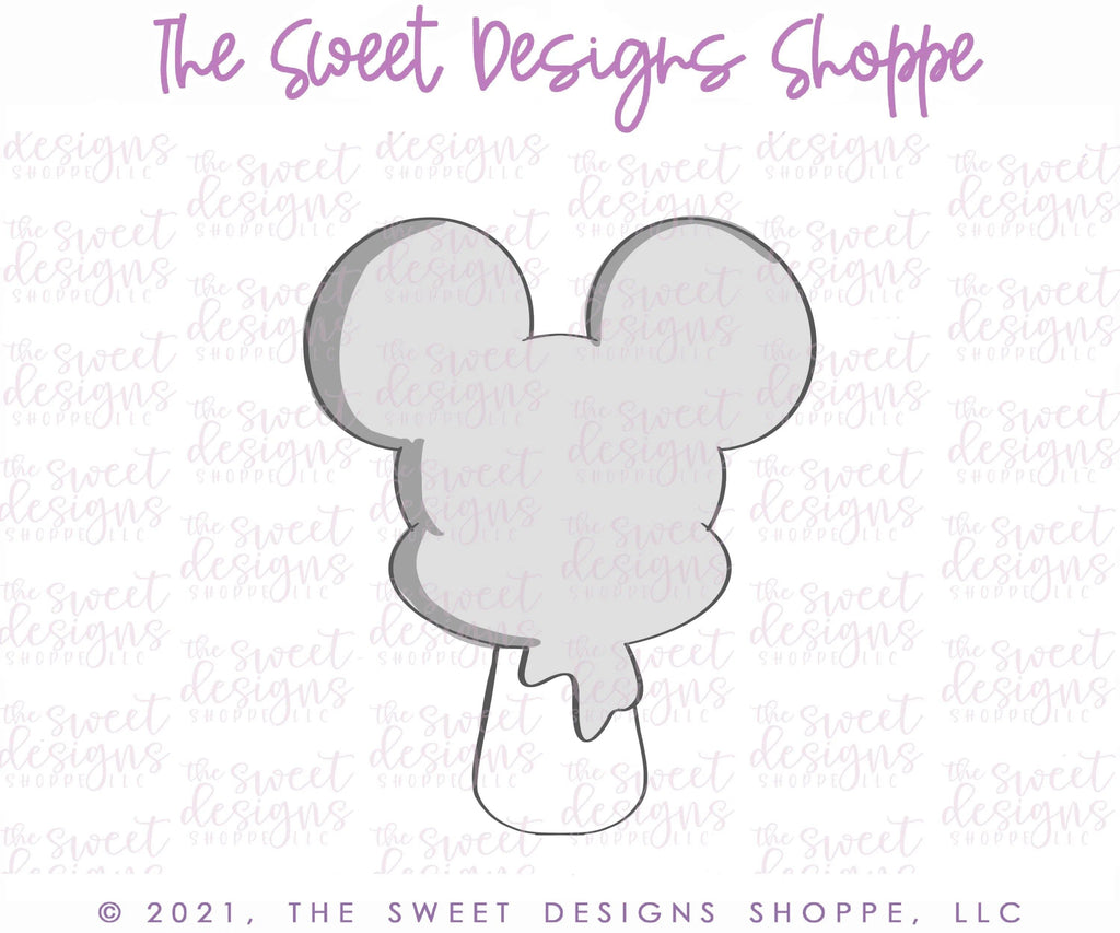 Cookie Cutters - Popsicle Theme Park Snack - Cookie Cutter - The Sweet Designs Shoppe - TSDS - - ALL,Birthday,Cookie Cutter,Food,Food and Beverage,Food beverages,kids,Kids / Fantasy,mouse,Promocode,STL,summer,Sweet,Sweets,Theme Park,Travel