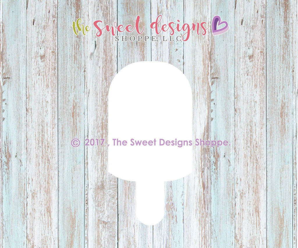 Cookie Cutters - Popsicle v2- Cookie Cutter - The Sweet Designs Shoppe - TSDS - - ALL,Cookie Cutter,Food,Food & Beverages,Luau,Party,pop,Promocode,STL,summer